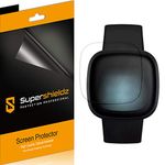 Supershieldz (6 Pack) Designed for Fitbit Versa 3 and Fitbit Sense Screen Protector, (Full Coverage) High Definition Clear Shield (TPU)