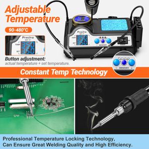 Preciva Soldering Iron Kit – 927IV Adjustable Temperature Tool Set