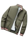 TAGAS Men's Bomber (MJ-9090-GREEN-S_Green