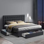 Artiss Queen Bed Frame Platform Tuf