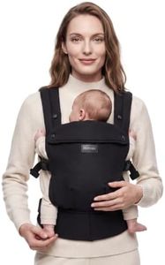 Momcozy PureHug Baby Carrier - Ergonomic, Cozy and Lightweight for 7-45 lbs