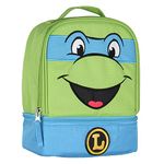 Teenage Mutant Ninja Turtles TMNT All Turtles Dual Compartment Lunch Box (Leonardo)