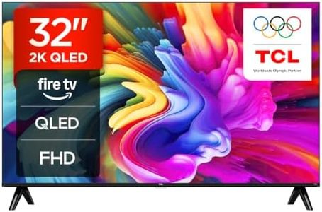 TCL 32SF560-UK 32" Full HD QLED Direct LED Smart TV with Fire TV, Alexa Voice Control, Vivid Colour & Enhanced Brightness