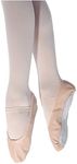 Roch Valley Ophelia Full Sole Leather Ballet Shoes, Pink, 4 UK