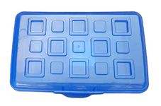 Sterilite Pencil Box, Blue