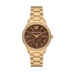 Michael Kors Layton Three-Hand Gold-Tone Stainless Steel Women's Watch (Model: MK7296)