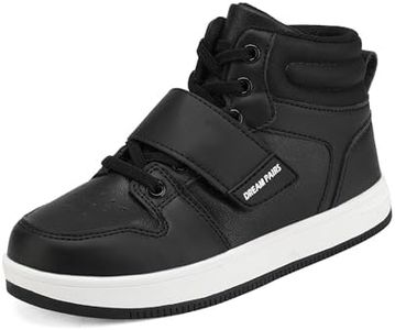 DREAM PAIRS Unisex-Child Freestyle-k, Black, 10 Toddler