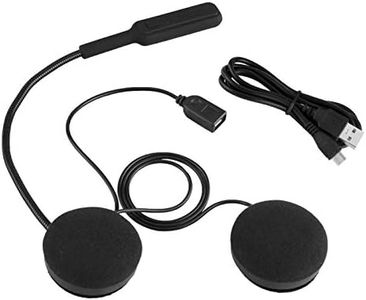 Ymiko Casque Casque Bluetooth, Casque de Moto Mains Libres Appel écouteur Microphone Longue Veille Bluetooth 4. 0 Technologie Hi-FI Écouteur détachable Compatible avec Les Motos Quads Bicyclettes