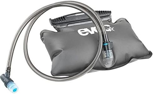 EVOC Hip Pack Hydration Bladder, 1.5 L Hydration Bladder for Belt Bag (Leak-Proof, Easy to Fill, Flexible Hose, Bite Valve, Easy Cleaning, Non-Pollutants), Carbon Grey