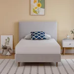 Full Mattress in a Box, 6 inch Mattresses Made in USA for Platform Bed Double Size Daybed Bunk, Memory Foam Medium Firm