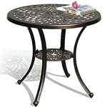 DWVO 30 Inches Round Patio Dining T