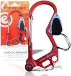OUTDOOR ELEMENT Fire Escape, Emergency Escape Tool, Seatbelt Cutter, Window Breaker, Multi Tool, Fire Starter, Carabiner, and Much More