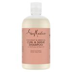 Shea Moisture Coconut & Hibiscus sulphate free shampoo Curl & Shine Shampoo for thick, curly hair, 384ml