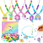 aowenxi Girls Toys Age 4-8 Necklace Making Kits