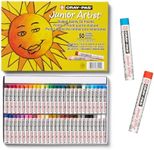 Sakura Cray-Pas Junior Artist Oil Pastel Set - Soft Oil Pastels for Kids & Artists - 50 Sticks