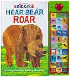 World of Eric Carle, Hear Bear Roar 30-Button Animal Sound Book - Great for First Words - PI Kids