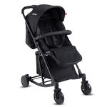 LuvLap Cosmos 2 in 1 Stroller Cum Rocker for Baby & Kids of 6 to 36 Months, Light-weight, Compact Travel friendly Pram (Black)