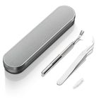 Grill Guard Tick Remover Tools for Dogs –Professional Stainless Steel Tick Remover for Humans, Cats & Dogs, Complete Tool Kit with Tweezers, Shovel & Storage Box