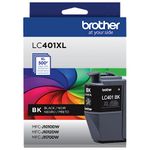 Brother Genuine LC401XLBKS High-Yield Black Ink Cartridge, Replacement Cartridges for Brother Printer MFC-J1010DW, MFC-J1012DW, MFC-J1170DW, MFC-J1800DW