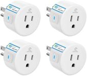 Eightree Smart Plug 5GHz & 2.4GHz, Smart Outlet WiFi Socket with APP Remote Control, Compatible with Alexa & Google Home, 4 Packs