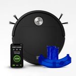 MEHRABMART Smart Robot Vacuum Cleaner with App Control - 1800Pa Suction, 2000mAh Battery | 60min Runtime Robotic Vacuum Cleaner for Home | Mopping, and Floor Cleaning