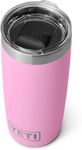 YETI Rambler Tumbler, Vaccum Insulated Stainless Steel Tumbler with Magslider Lid, 10 oz (296 ml) (Power Pink)