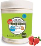 Develo Diabetic Protein Powder for Weight & flab loss (Pack of 1) - 500g Strawberry