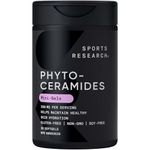 Phytoceramides 350mg per softgel - Plant Derived Ceramides for Healthy Skin and Hydration - Non GMO with No Fillers or Synthetic Vitamins - 30 Liquid softgels