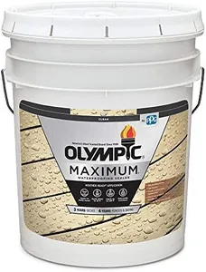 Olympic Maximum Wood Sealer, Clear, 5 Gallons