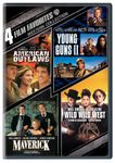 4 Film Favorites: Western Collection (American Outlaws / Young Guns II / Maverick / Wild Wild West)