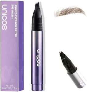 Unicos Eyebrow Pen, Angled Brow Brush, Eyebrow Pencils for Women, Natural Brow Pen, Hair-Like Strokes, 24hrs Long-Lasting, Waterproof, Smudge-Proof, Easy to Use, Multiple Uses, Auburn
