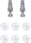 ZLR Pressure Cooker Replacement Parts, Float Valve and Silicone Caps Compatible with Instant Pot, Fits IP Duo 3, 5, 6 QT, Duo Plus 3, 6 QT, Lux 3 QT, Smart 6 QT, Smart WiFi 6 QT, Ultra 3, 6, 8 Quart.