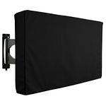 KHOMO GEAR Outdoor TV Cover - Panther Series - Universal Weatherproof Protector for 46 - 48 Inch TV - Fits Most Mounts & Brackets