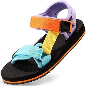 KELISI Boys Girls Open Toe Comfortable Adjustable Sandals Adventurous Summer Sports Sandals Big Kids Sandals