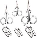 3 PCS Folding Scissors,Stainless St