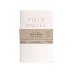 Field Notes: Birch Bark Edition 3-Pack - Graph Grid Paper 48 Page Pocket Notebooks - 3.5 x 5.5 Inch