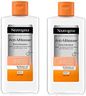 Neutrogena Visibly Clear Blackhead Facial Cleanser/Purifying Cleansing Water for the Face of Impurities and Blackheads/2 x 200ml