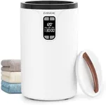 Evenchic Towel Warmer, 20L Hot Towel Warmers for Bathroom with 24H Timer, Temperature Adjustable, LED Display, Auto Shut Off, Even Heated for Oversized Towels, Bathrobes, Blankets