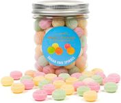 Andy Anand Chocolatier Sugar Free Hard Candy Spirals - Stevia Sweetened Sugar Free Candy, Candy Assortment with Five Different Flavors Made in Spain Gluten Free, Diabetic friendly (110Pcs, 7 Oz)