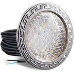 SURAIELEC 12V AC Pool Lights for Inground Pool, 10 inch Underwater Pool Light Replacement, 35W LED, 3000LM, 6000K Cool White, Swimming Pool Light for Pentair Wet Niches, 50FT Cord