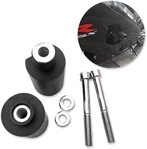 HTTMT MT219-007- No Cut Frame Slider Crash Protector Compatible with 2004 2005 Suzuki GSXR 600 750 carbon