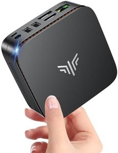 KAMRUI AK1PLUS Mini PC,12th Intel Alder Lake- N95 up to 3.4 GHz,16GB RAM+1TB ROM M.2 SSD,Mini Computer Support 2.5" SSD (up to 2TB),WiFi 2.4G/5G,BT 4.2,4K, Business, Home, Office