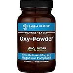 Global Healing Oxy-Powder Time-Released Oxygen Magnesium Compound - Colon Cleanse for Bloating & Occasional Constipation Relief - Detox Supplement for Adult Men & Women - 60 Capsules