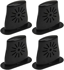 4Pcs Yootones Ukulele Humidifier Small Instrument Humidifier Care Compatible with Ukulele(Black)