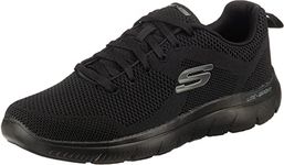 Skechers Mens Summits Br Runners Trainers Lace Up Cushioned Black 9 (43)