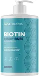 Volumizing Biotin Conditioner for Thinning Hair - Volumizing Conditioner for Fine Thin & Weak Hair - Sulfate Paraben & Silicone Free Hair Conditioner Nourishing Plant Proteins & B Vitamins (32 Fl Oz)