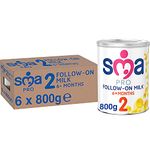 SMA PRO Follow On Baby Milk Powder, 6 Months+, 800g (Pack of 6)