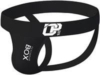 Faringoto Athletic Supporters for Men Mens Briefs Pouch Man Cotton Panties Thongs Mesh Underpants Black