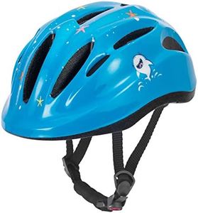 DRBIKE Kids Bike Helmet for Kids 5-8 Years Boys Girls Toddler Helmet Adjustable Cycle Helmet Skateboard Helmet for Kids Outdoor Multi-Sport Blue M