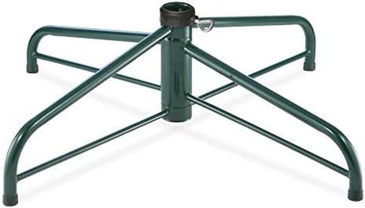 National Tree 32-Inch Folding Tree Stand for 9-Feet to 10-Feet Trees, Fits 1.25-Inch Pole (FTS-32-1)